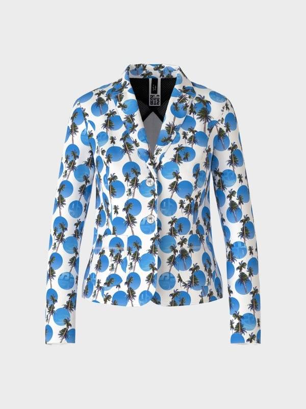 Marc Cain Beach-Point-Blazer aus Scubamaterial VIP-Rabatte