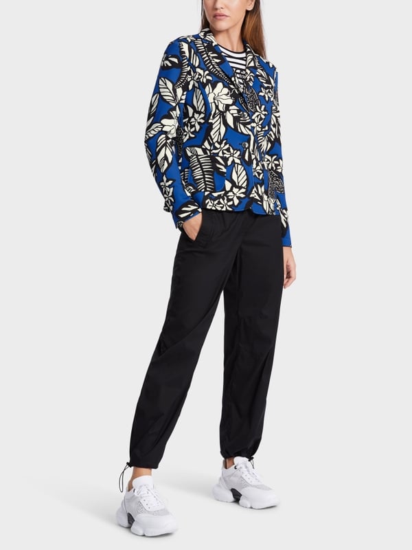 Marc Cain Jerseyblazer mit Alloverprint Kostenlose Rückgabe