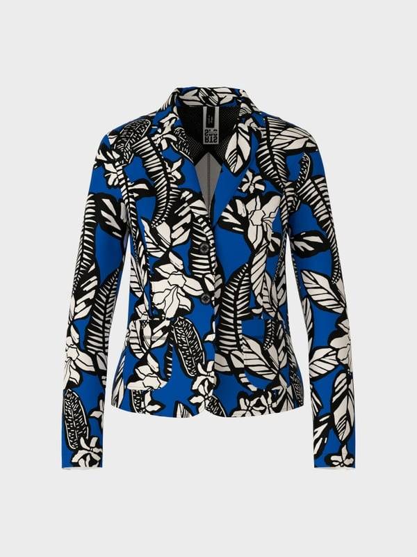 Marc Cain Jerseyblazer mit Alloverprint Kostenlose Rückgabe