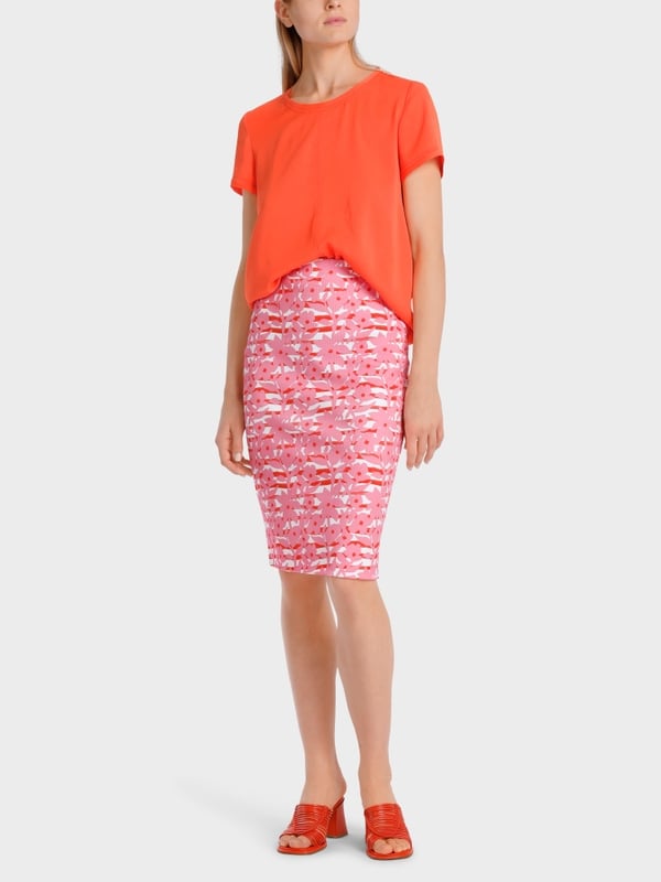 Marc Cain Bluse aus recyceltem Polyester Letzte 2 Tage