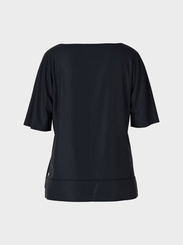 Marc Cain Unifarbene Schlupfbluse Bis zu 50% Rabatt