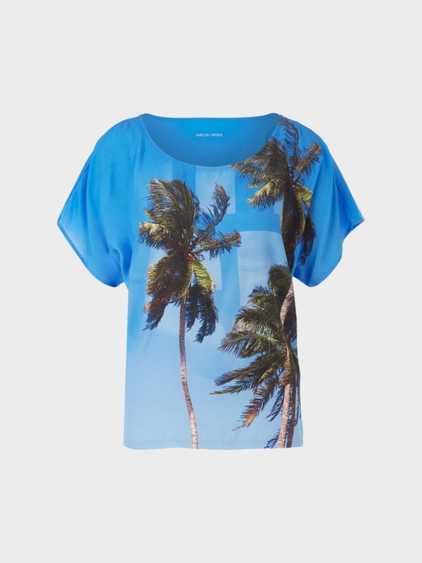Marc Cain Bluse mit Palmenprint Nur für heute