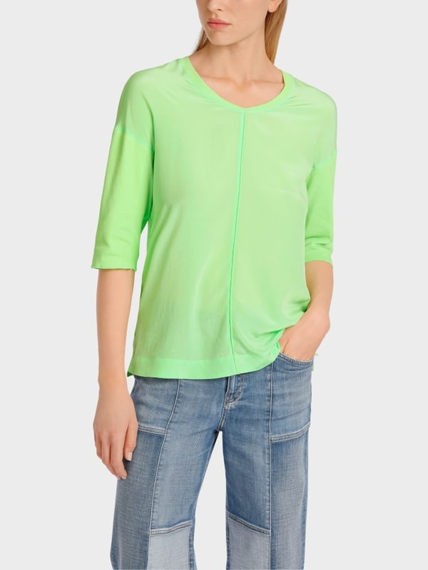Marc Cain Legeres Blusenshirt Vierteljährliche Förderung