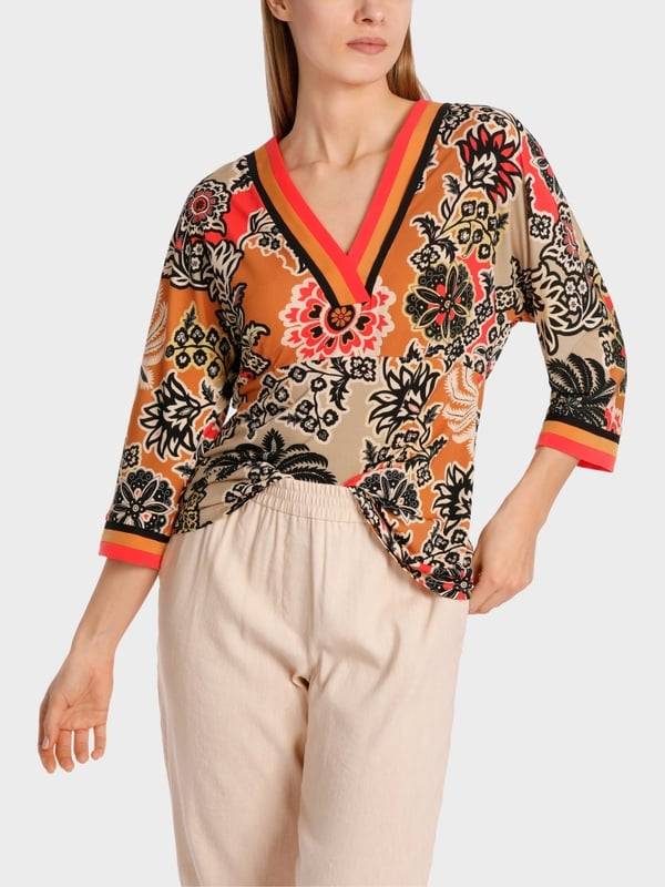 Marc Cain Kimonobluse in A-Linie Nur noch ein Tag übrig