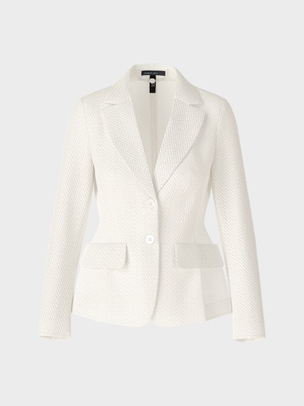 Marc Cain Körpernaher Blazer aus Strick 2025