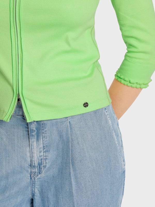 Marc Cain Sportive Jacke mit Rüschendetail Rabatt