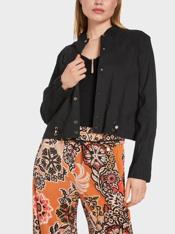 Marc Cain Kurze Jacke mit Tailoring-Details Günstig kaufen
