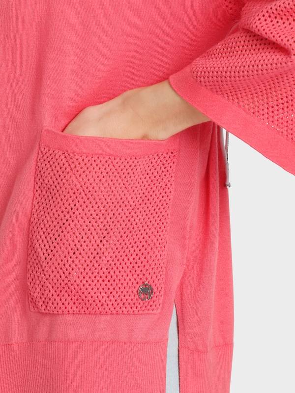 Marc Cain Cardigan mit Lochinsert Begrenztes Angebot