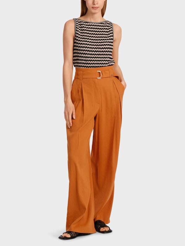 Marc Cain Modell WICHITA – Hose im Paperbag-Style Zeitlich begrenztes Angebot