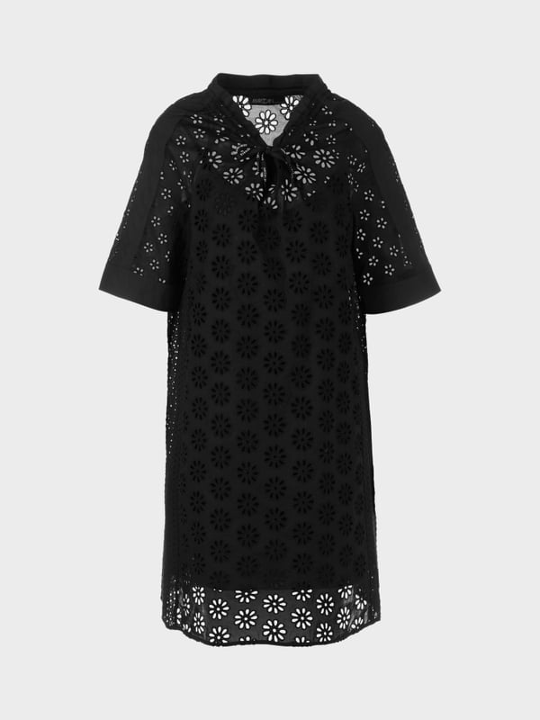 Marc Cain Kleid mit Lochstickerei Nur noch ein Tag übrig