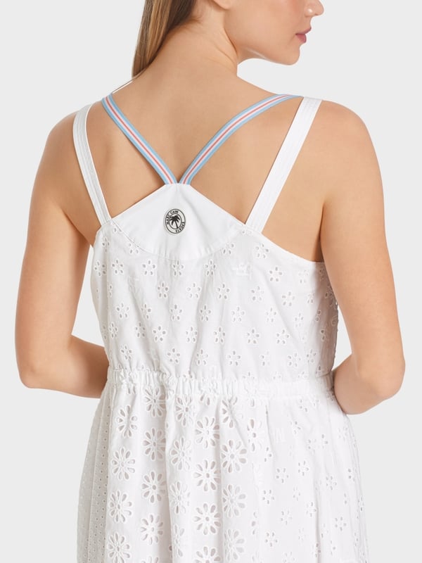Marc Cain Sommerkleid mit Lochstickerei Riesige Rabatte