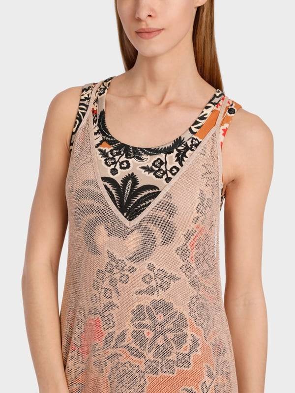 Marc Cain Kleid im Lagenlook – Knitted in Germany Clearance-Verkauf