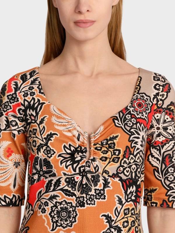 Marc Cain Kurzes Kleid in Empire-Linie Kostenloser Versand international