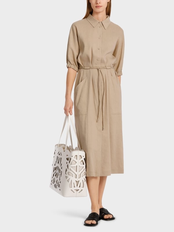 Marc Cain Midikleid mit Kimono-Ärmeln Fabrikladen
