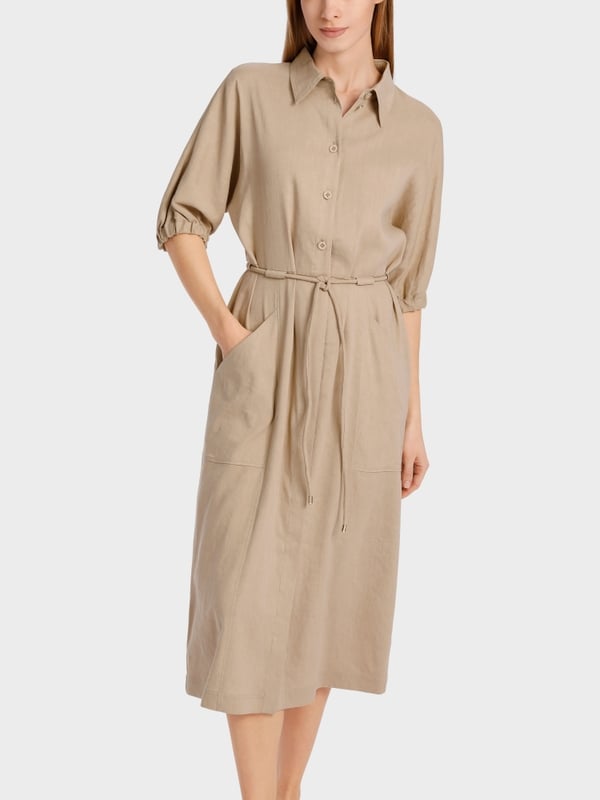 Marc Cain Midikleid mit Kimono-Ärmeln Fabrikladen