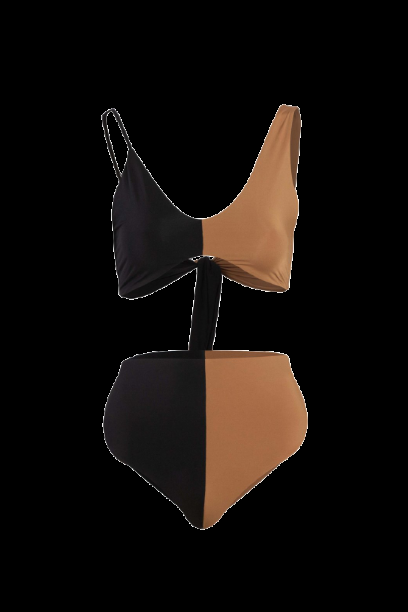 BIKINIS Mena Bikini Bronze/Schwarz Räumungsverkauf
