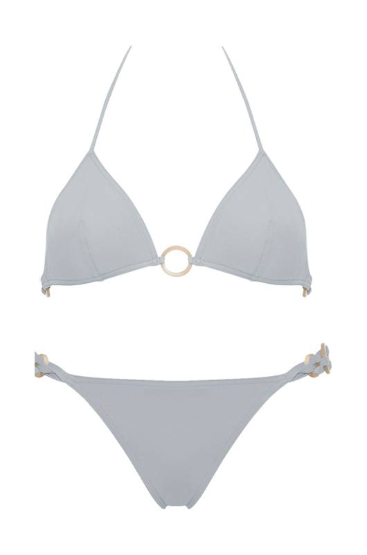 BIKINIS Taiga & Savane Triangel Bikini Sable Gris Begrenzte Freigabe