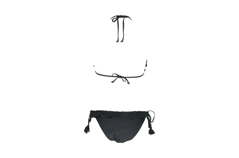 BIKINIS San Gallo Padded Triangel Bikini Schwarz Letzte 3 Tage