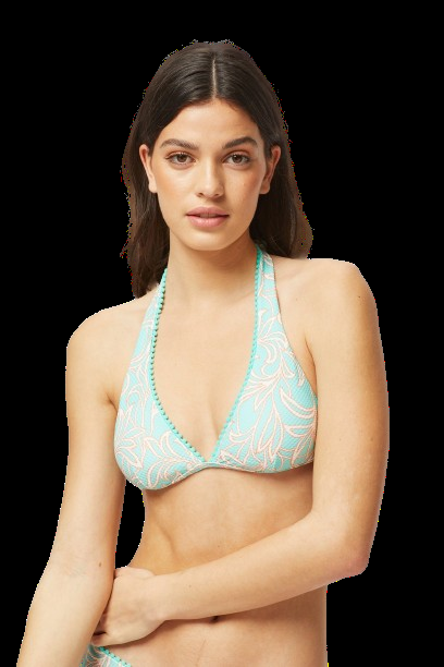 BIKINIS Pompom Padded Triangel Bikini Super Rabatt
