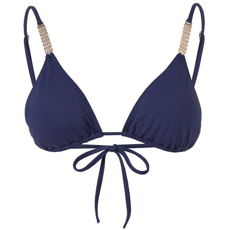 BIKINIS Maldives Padded Triangel Bikini Navy Verkauf