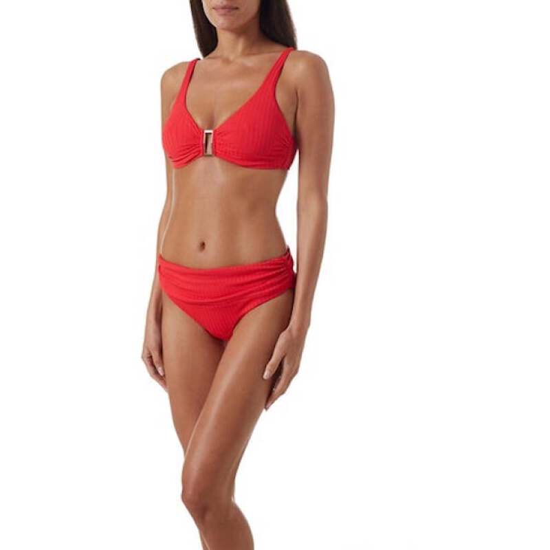 BIKINIS Bel Air Bügel Bikini Red Ribbed im Angebot