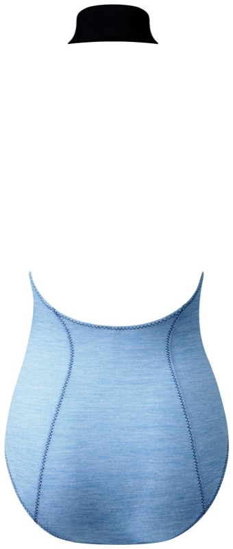 SALE Lisa Marie Denim Badeanzug Limitierter Zeitrabatt