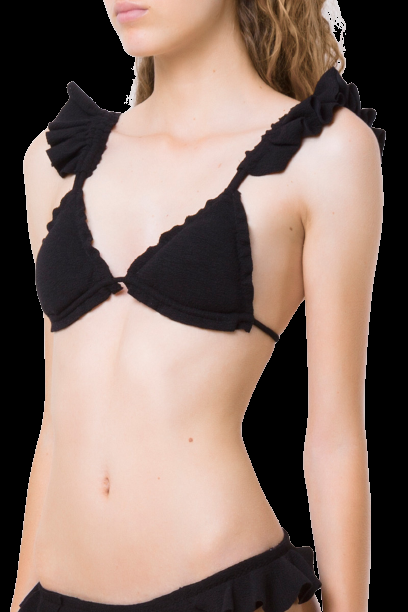 BIKINIS Laven Padded Triangel Bikini Schwarz Versandkostenfrei