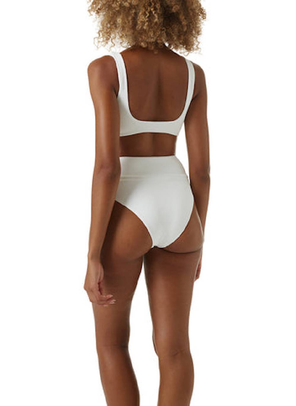 BIKINIS Hamptons Bikini White Ridges Top Angebot
