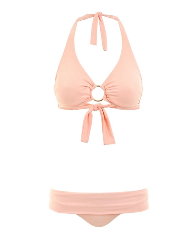 BIKINIS Triangle Bikini Brussels Peach im Angebot