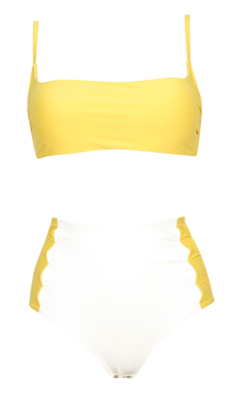 NEUHEITEN Roxanne Diamond High-Waist Bikini Slip Versandkostenfrei