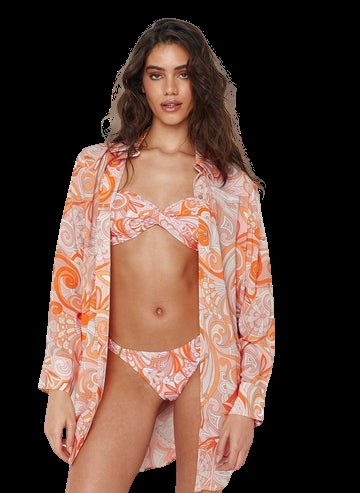 NEUHEITEN Paige Hemd Mirage Orange Discount Store für neue Produkte