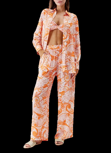 NEUHEITEN Paige Hemd Mirage Orange Discount Store für neue Produkte