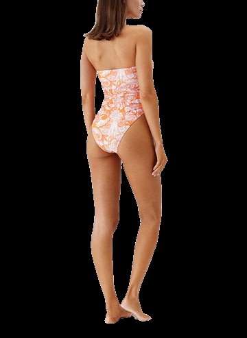 NEUHEITEN Sydney Padded Badeanzug Mirage Orange Nur noch ein Tag übrig