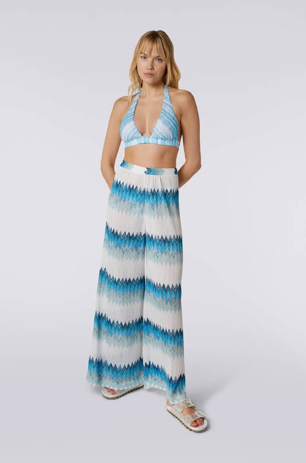 RESORTWEAR Hose Blau Im Verkauf