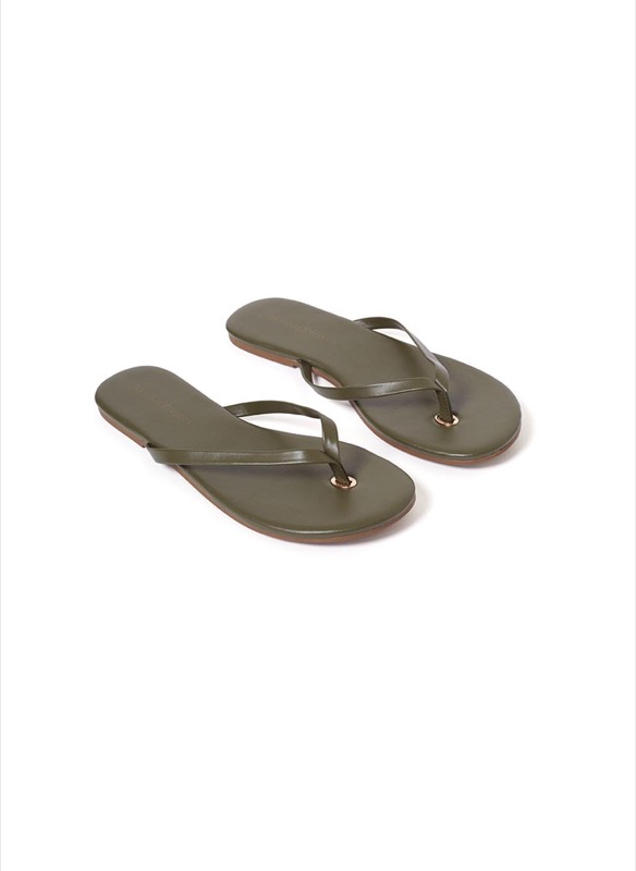 ACCESSOIRES Flip Flop Olive Zeitbegrenzte Promotion