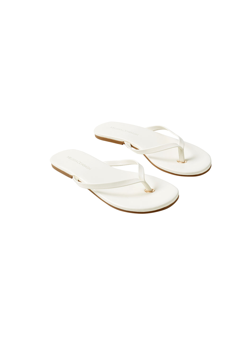 ACCESSOIRES Flip Flop Ivory Vierteljährliche Förderung