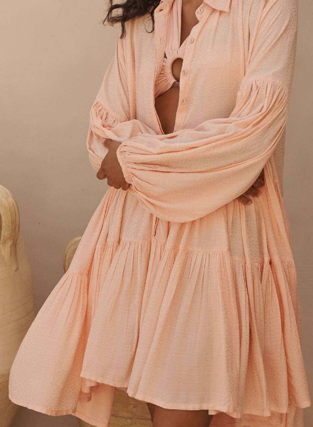 NEUHEITEN Lara Kleid Rose Cloud Riesige Rabatte