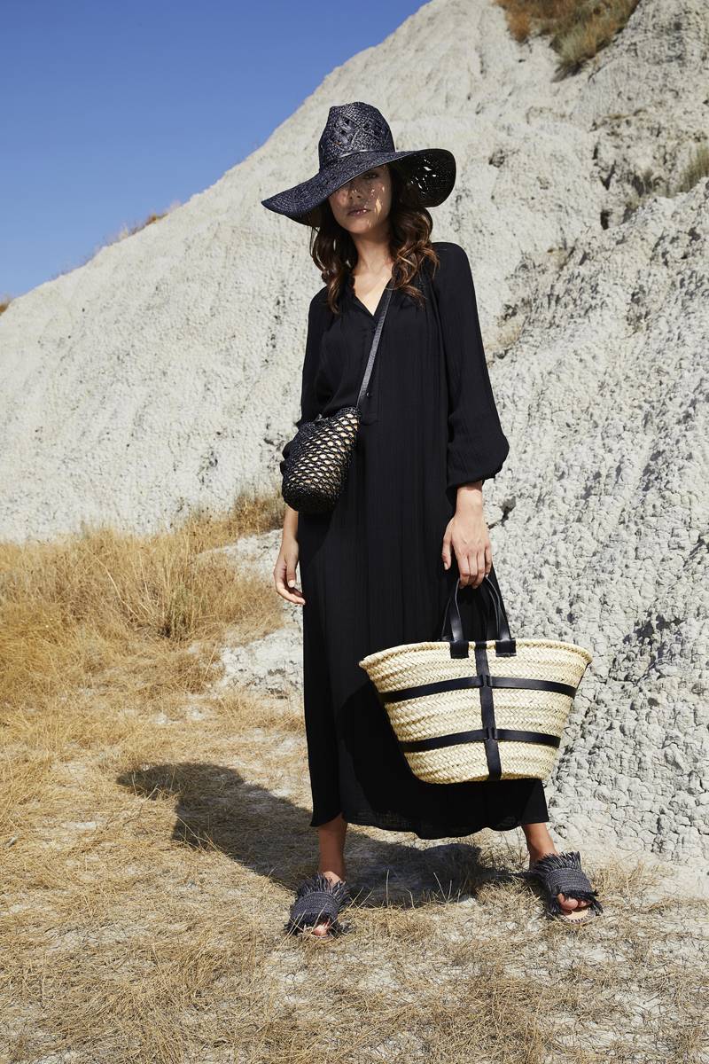 ACCESSOIRES Greta Korb Natur/Braun Outlet