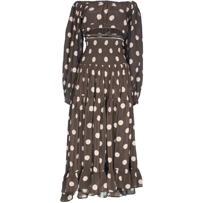 RESORTWEAR Blake Top Dot Coffee Sonderangebote