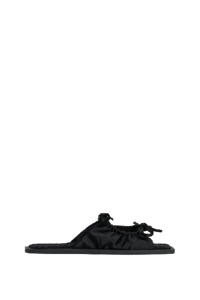 ACCESSOIRES Adele Sandale Schwarz Begrenzte Freigabe