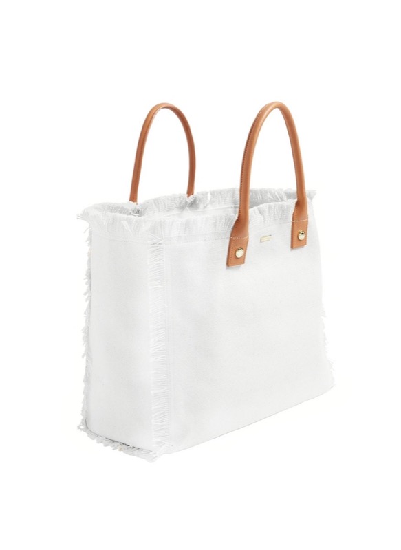 ACCESSOIRES Cap Ferrat Tote Weiß Nur für heute