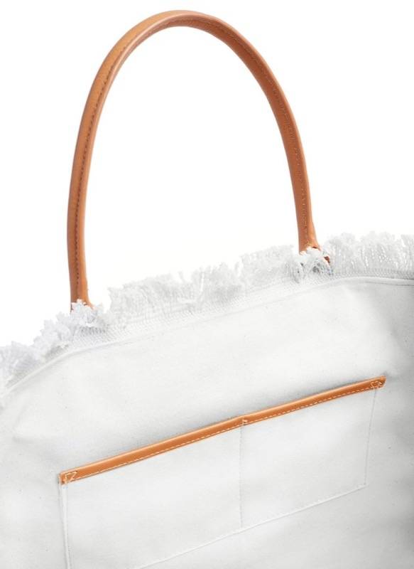 ACCESSOIRES Cap Ferrat Tote Weiß Nur für heute