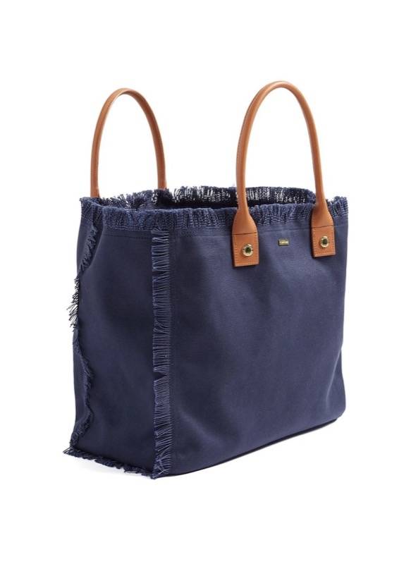 ACCESSOIRES Cap Ferrat Tote Navy Vierteljährliche Förderung