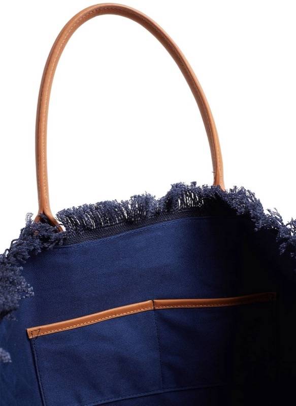 ACCESSOIRES Cap Ferrat Tote Navy Vierteljährliche Förderung