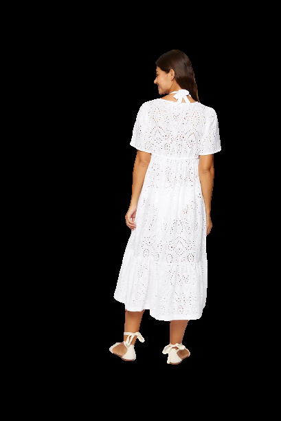 NEUHEITEN Island White Midi Tunika Verkauf