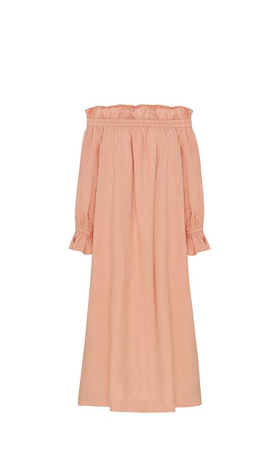 NEUHEITEN Spalla Maxikleid Watermelon Hotsell