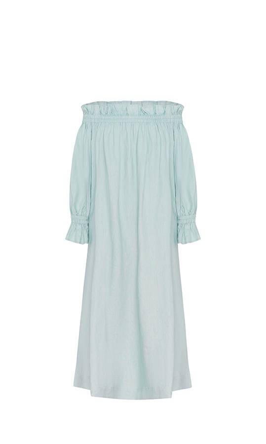 NEUHEITEN Spalla Maxikleid Eau De Vie im Angebot