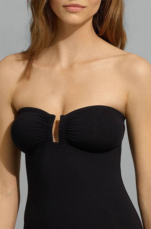 NEUHEITEN Cassiopee Bandeau Badeanzug Noir Fabrikpreis