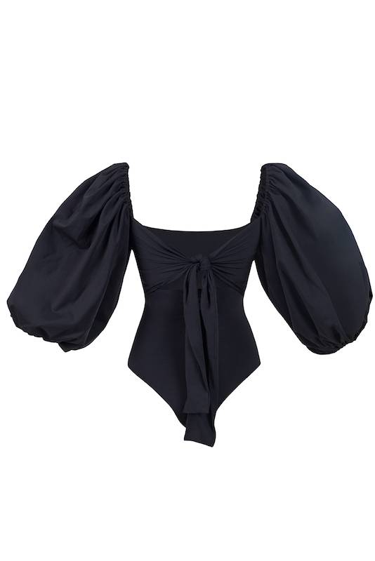 NEUHEITEN Diana Badeanzug Schwarz Top Angebot