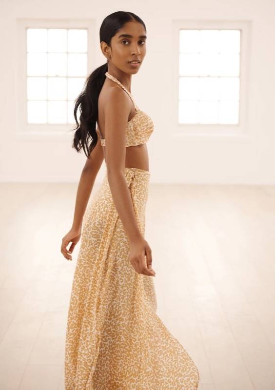 RESORTWEAR Milu Wickelrock Dotty Sand Sonderangebote